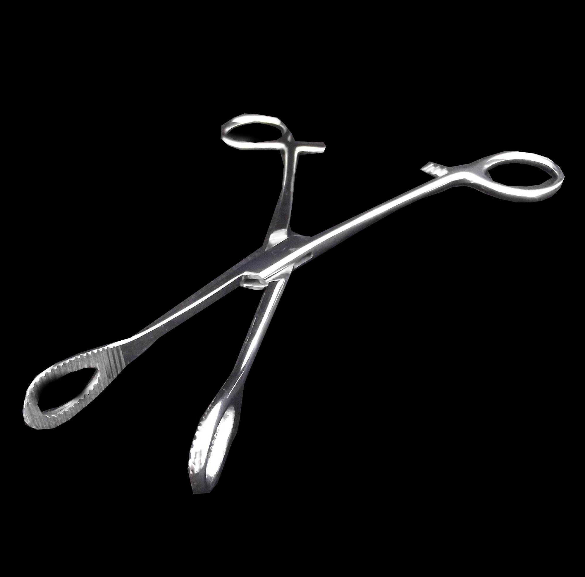 RAMPLEY ROUND Sponge FORCEPS Clamp for body piercing. 316L Surgical